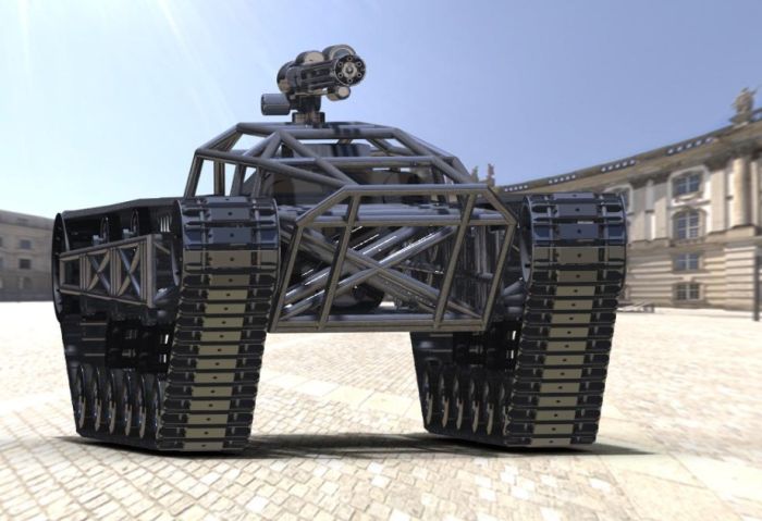 Ripsaw, unmanned light tank by Howe & Howe Technologies