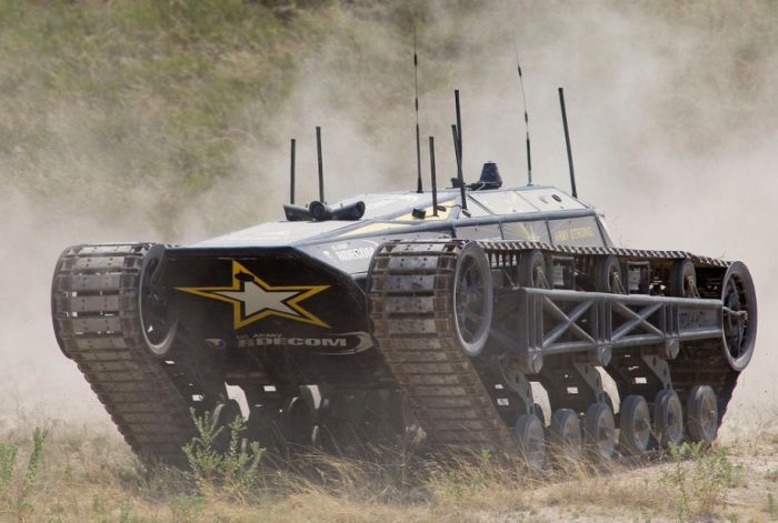 Ripsaw, unmanned light tank by Howe & Howe Technologies