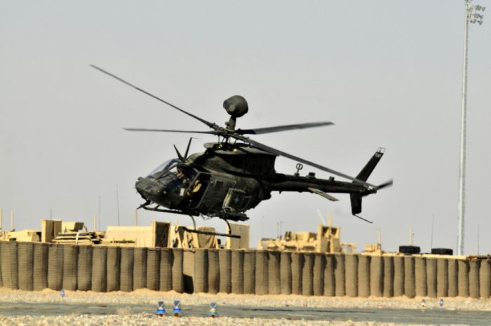 Bell OH-58 Kiowa military helicopter