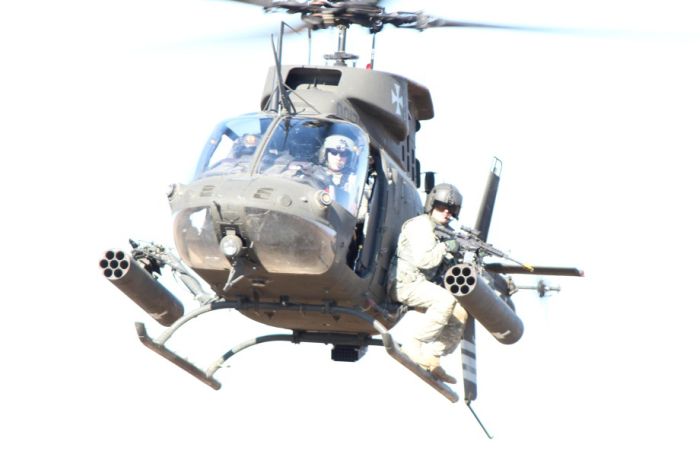 Bell OH-58 Kiowa military helicopter