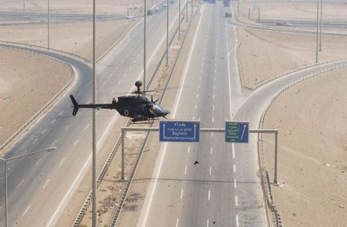 Bell OH-58 Kiowa military helicopter