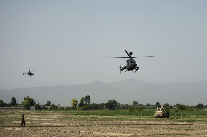 Bell OH-58 Kiowa military helicopter