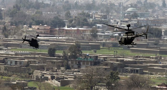 Bell OH-58 Kiowa military helicopter