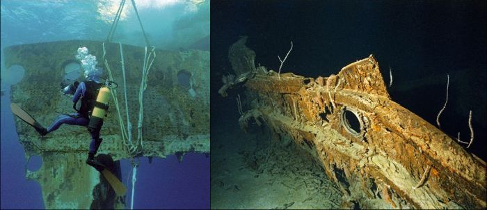 titanic shipwreck