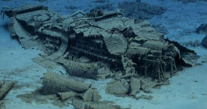 titanic shipwreck