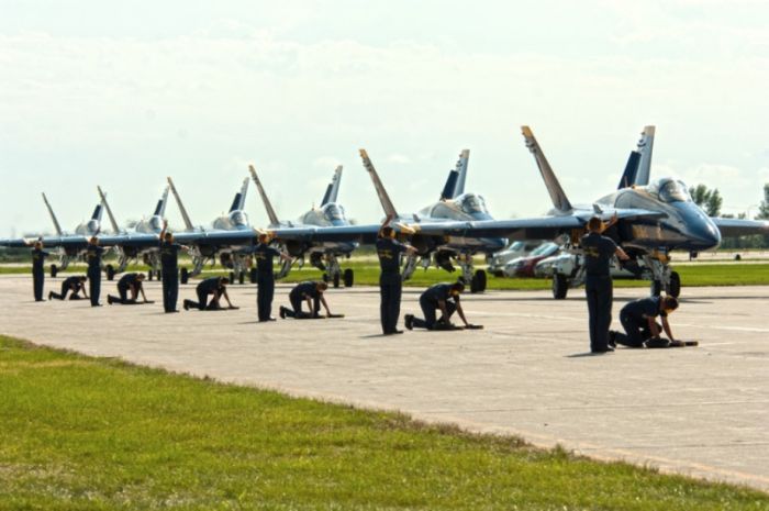 Blue Angels, flight demonstration squadron, United States Navy