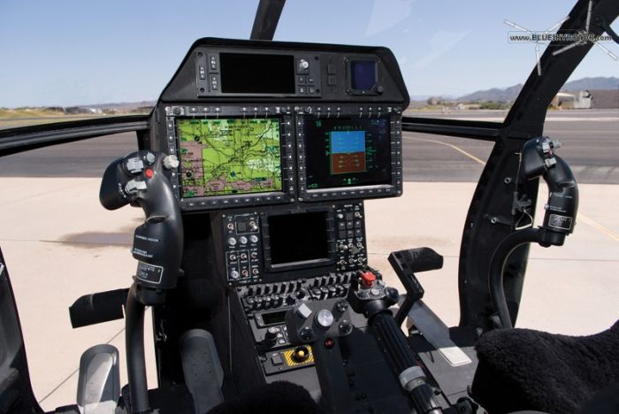 airplane cockpit