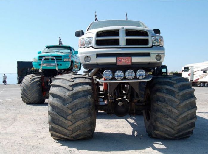 monster truck vehicle