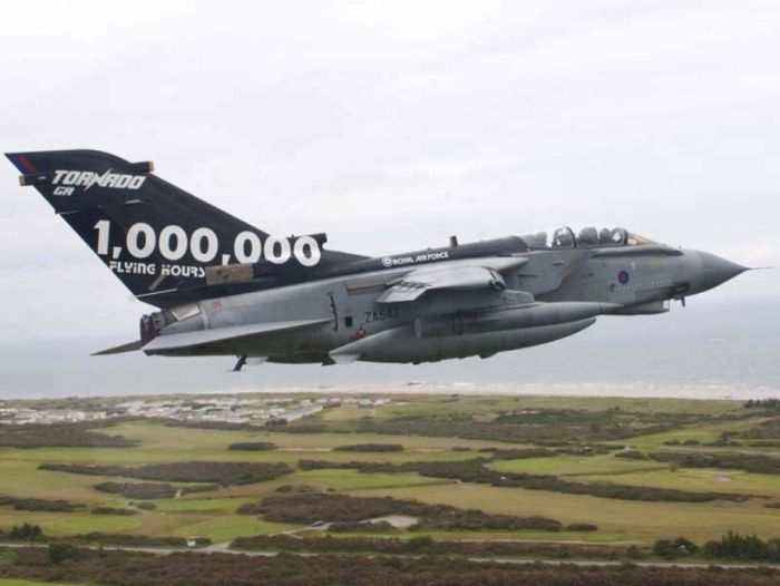 Panavia Tornado combat aircraft