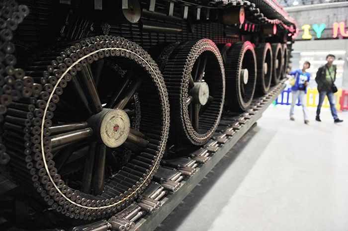 Type-99 tank, built with 48,356 shells, China