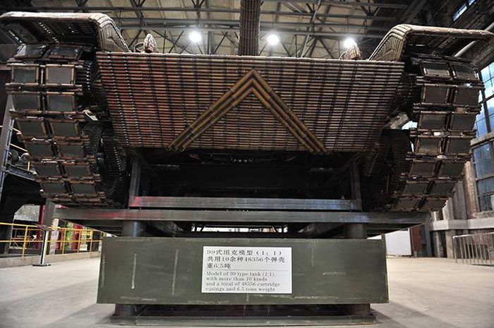 Type-99 tank, built with 48,356 shells, China