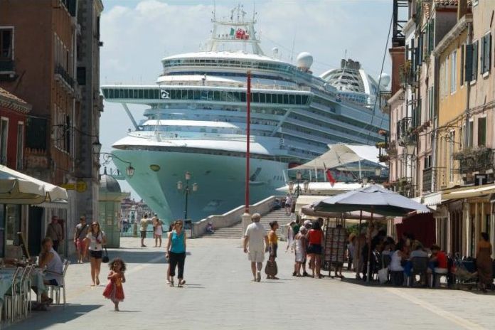 MSC Magnifica 5 cruise ship, Venice, Italy