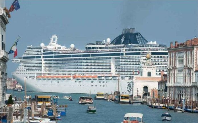 MSC Magnifica 5 cruise ship, Venice, Italy