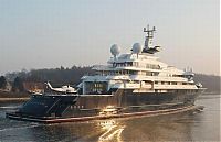 Transport: 200 million dollars yacht in the worlld which belongs to one of the founders of Microsoft, Paul Allen