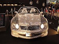 TopRq.com search results: Mercedes SL600 with 300,000 Swarovski crystals