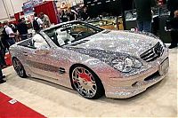 TopRq.com search results: Mercedes SL600 with 300,000 Swarovski crystals