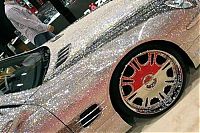 Transport: Mercedes SL600 with 300,000 Swarovski crystals