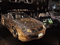 Transport: Mercedes SL600 with 300,000 Swarovski crystals