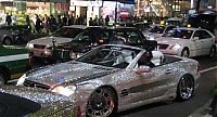TopRq.com search results: Mercedes SL600 with 300,000 Swarovski crystals