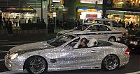 Transport: Mercedes SL600 with 300,000 Swarovski crystals