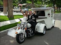 Transport: unique wedding transportation
