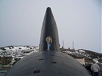 Transport: Submarine cruiser, strategical project 941 Shark (SSBN Typhoon NATO Classification)