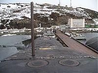 TopRq.com search results: Submarine cruiser, strategical project 941 Shark (SSBN Typhoon NATO Classification)