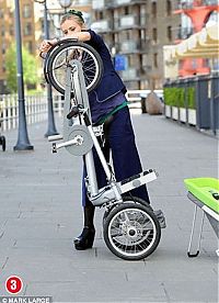 Transport: stroller and bike