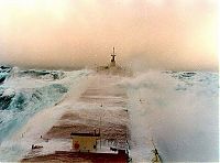 Transport: ship in a storm