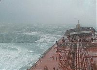 Transport: ship in a storm