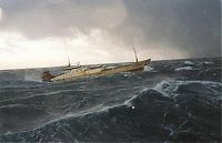 Transport: ship in a storm