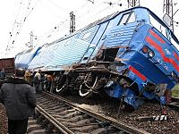 Transport: train crash