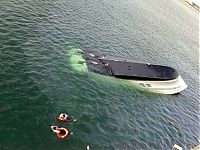 Transport: sunk yachts