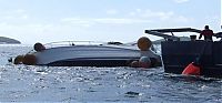 Transport: sunk yachts