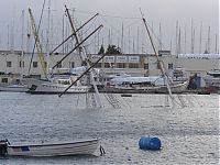 Transport: sunk yachts