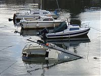 Transport: sunk yachts