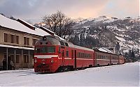 Transport: Train in Russia