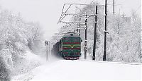 Transport: Train in Russia