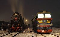 Transport: Train in Russia