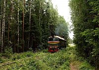 Transport: Train in Russia