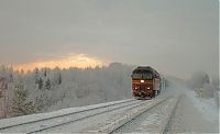 Transport: Train in Russia