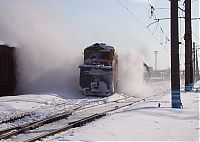 Transport: Train in Russia