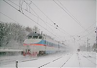 Transport: Train in Russia