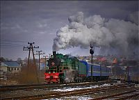 Transport: Train in Russia