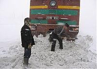 Transport: Train in Russia