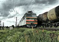 Transport: Train in Russia