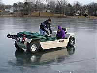 Transport: Perfect car for fishermen