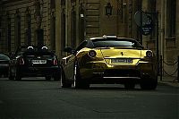 Transport: Gold Ferrari 599 GTB