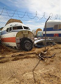 Transport: aircraft cemetery