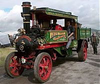 Transport: old steam trucks